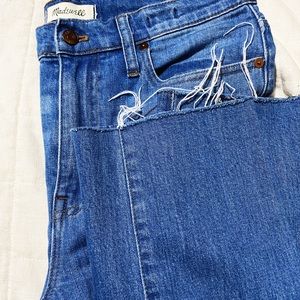 Madewell High-Rise Slim Crop Boyjean